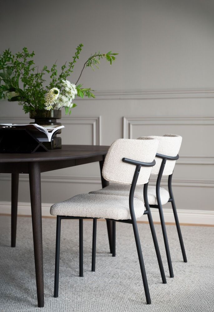 Rowico Herbster tuoli, beige/musta