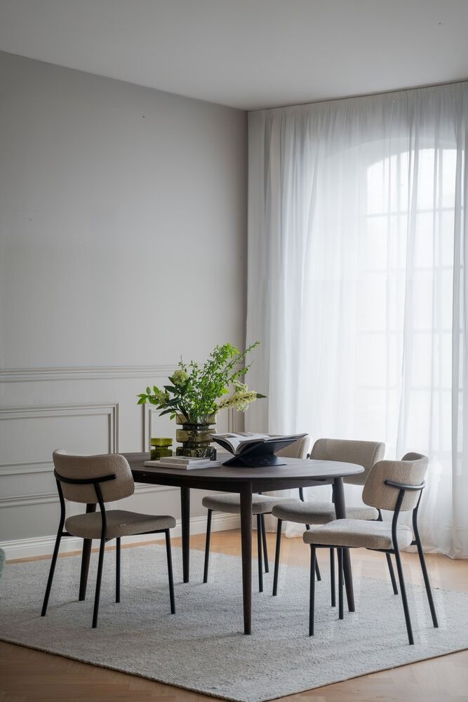 Rowico Herbster tuoli, beige/musta