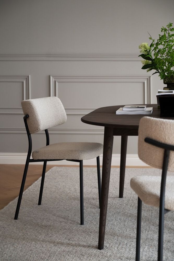 Rowico Herbster tuoli, beige/musta