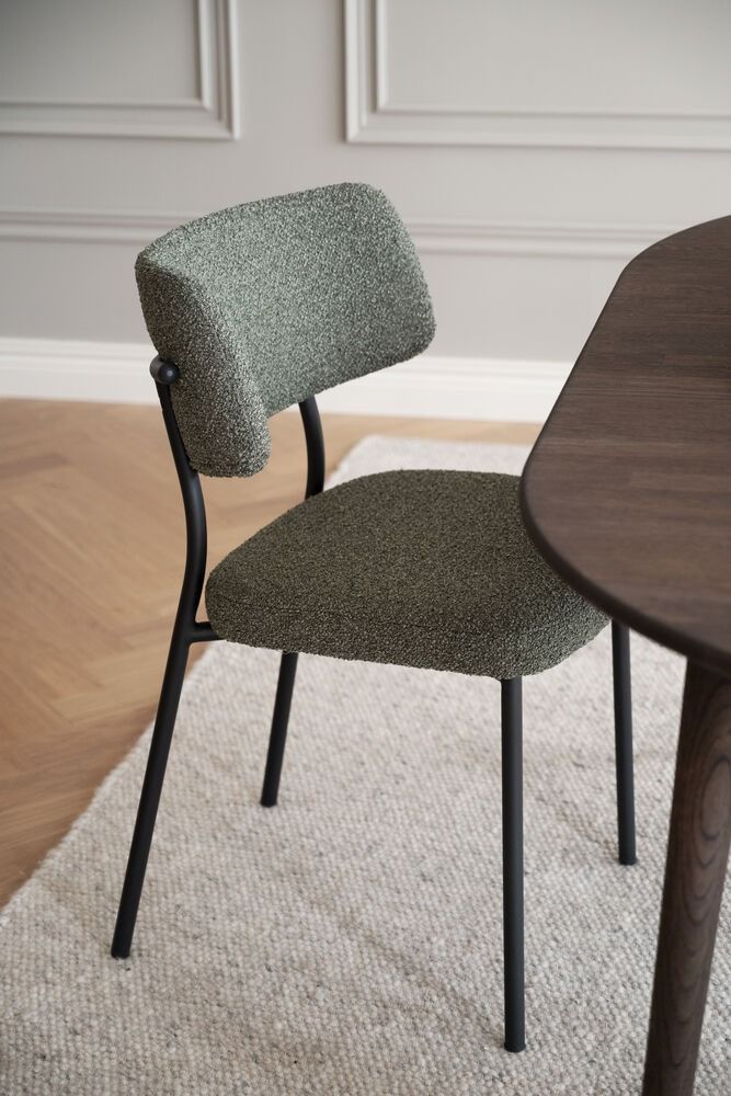 Rowico Herbster tuoli, vihreä/musta