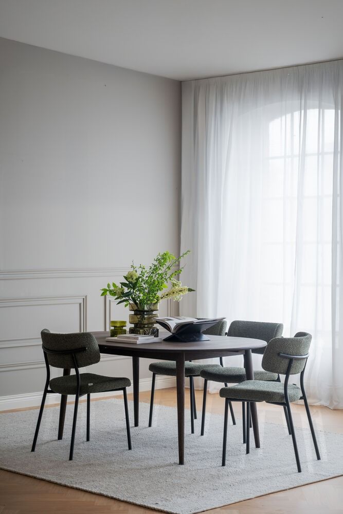 Rowico Herbster tuoli, vihreä/musta