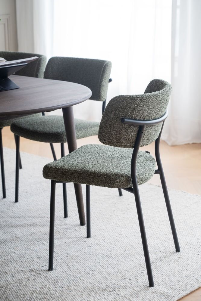 Rowico Herbster tuoli, vihreä/musta