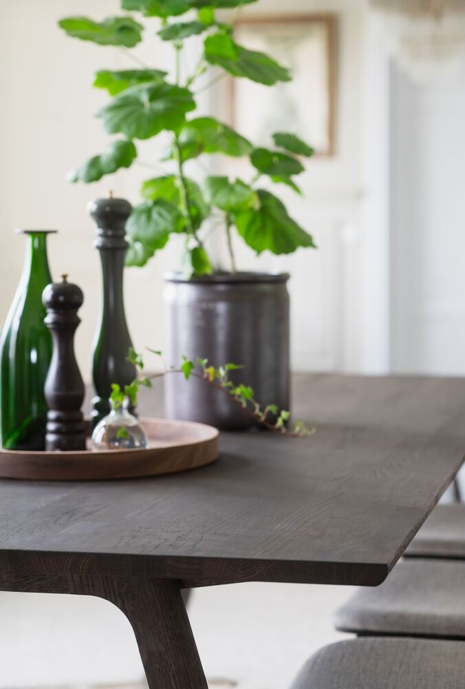 Rowico Clapperton ruokapöytä 220x95cm, ruskea