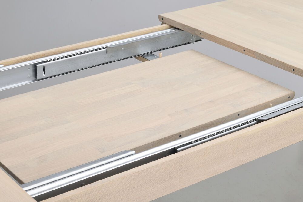 Rowico Gardner ruokapöytä 200x95cm, valkopesty tammi