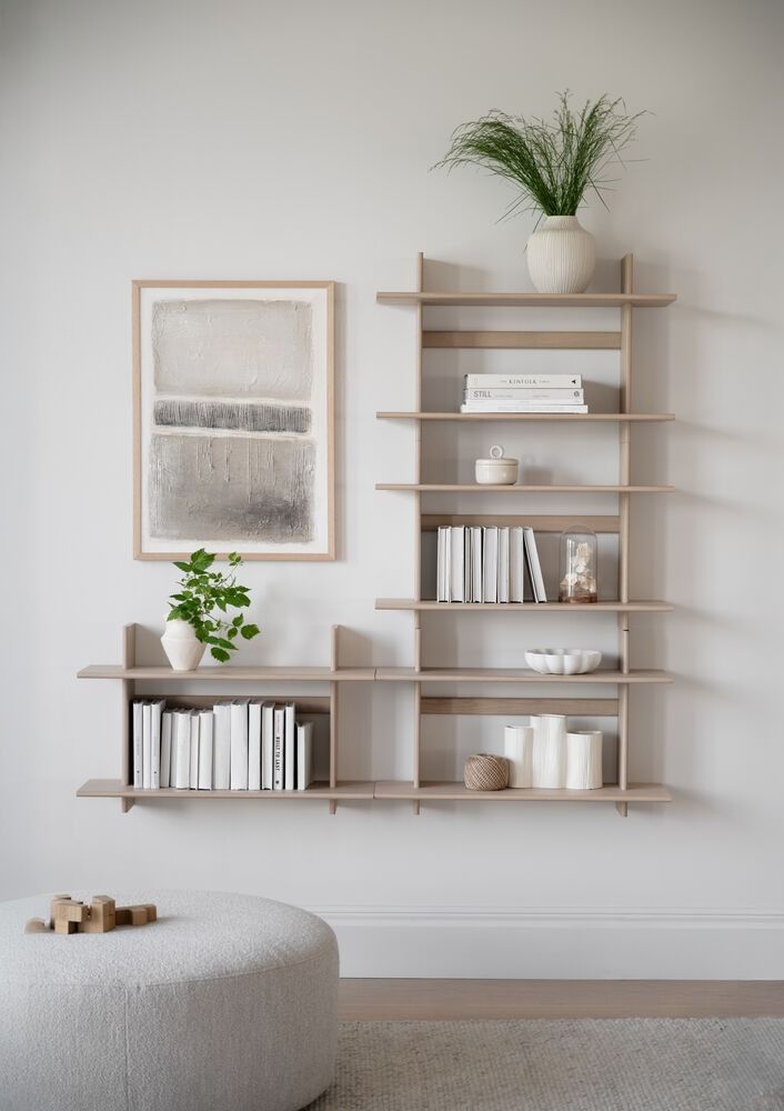 Rowico westlock hylly, valkovahattu tammi