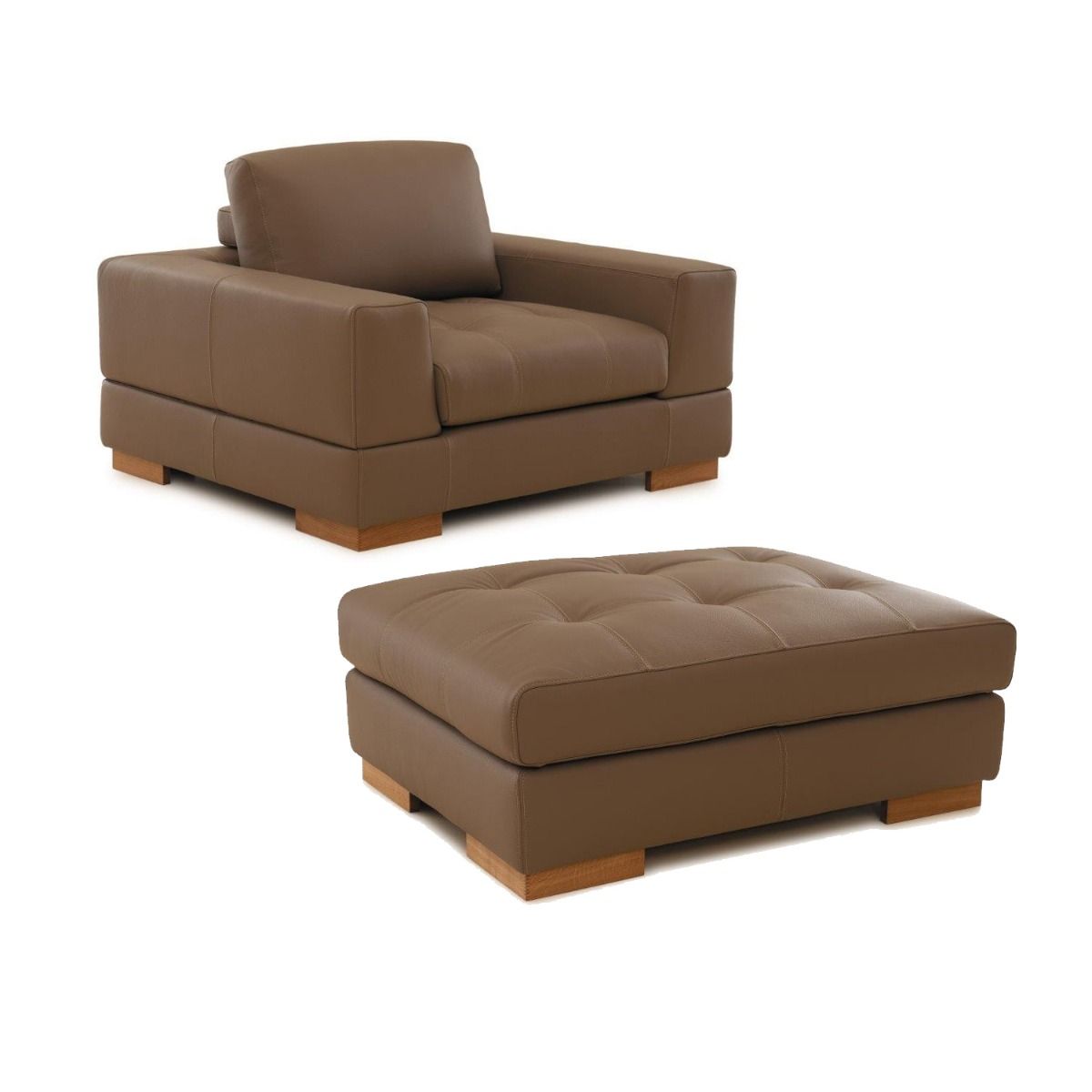 Neiser Samba iso lepotuoli + rahi, ruskea