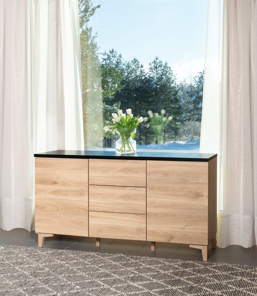 Hiipakka Niklas senkki 150 cm, umpiovet + laatikot