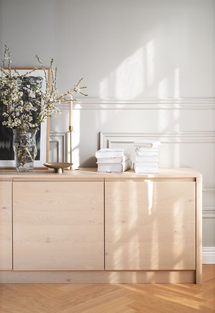 Rowico Melstone senkki 180x70cm, valkovahattu tammi