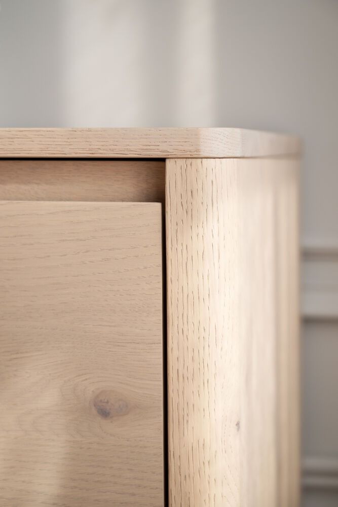 Rowico Melstone senkki 180x70cm, valkovahattu tammi