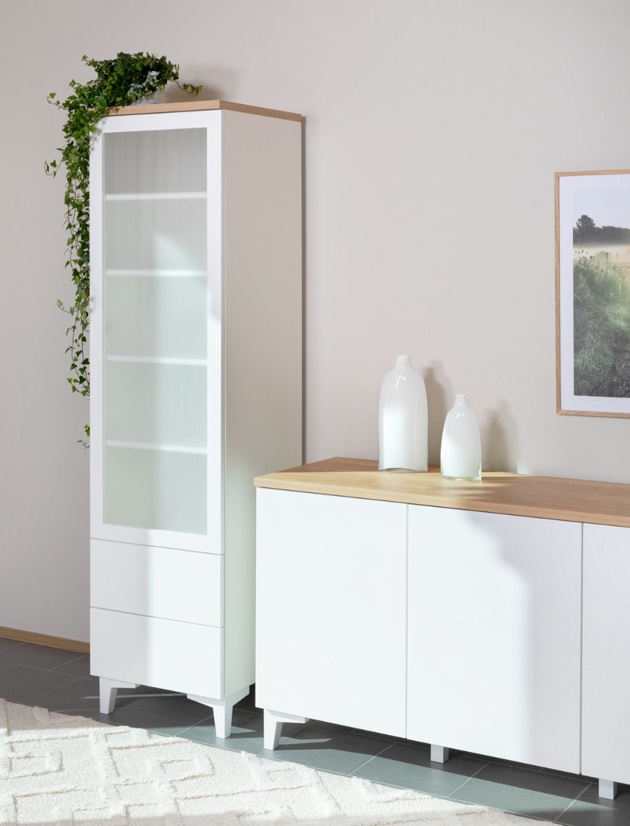 Hiipakka Anton vitriini laatikoilla 50cm