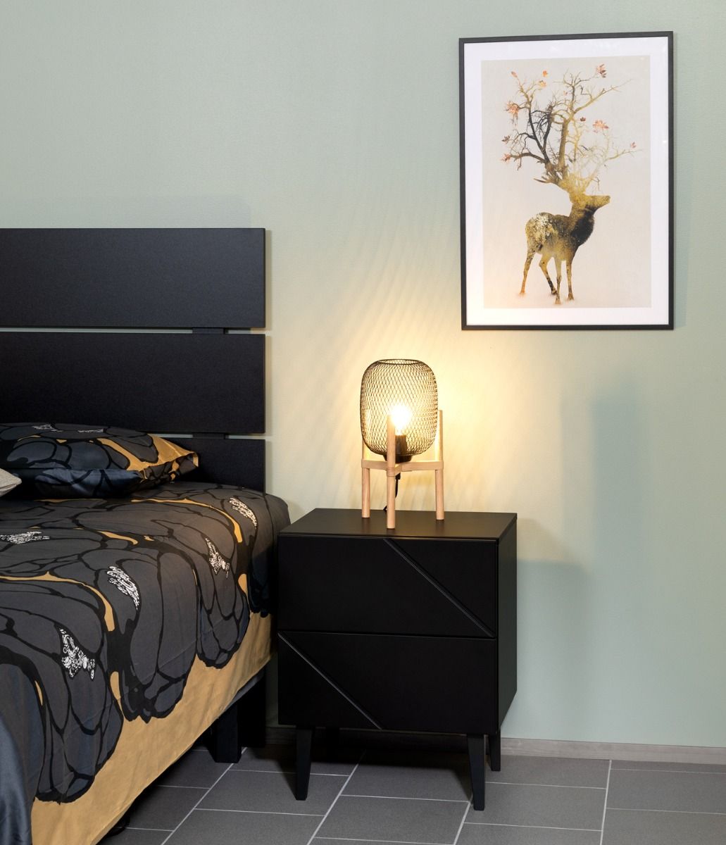 Hiipakka Black 165 cm sängynpääty, eri värejä