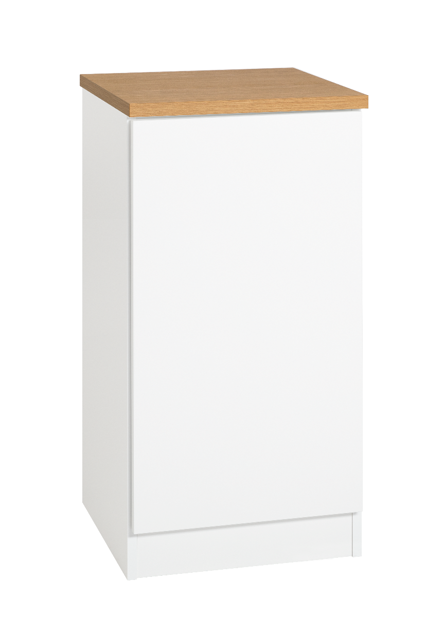 LM Ojala Lilja nro 5 ovikaappi, valkoinen runko 