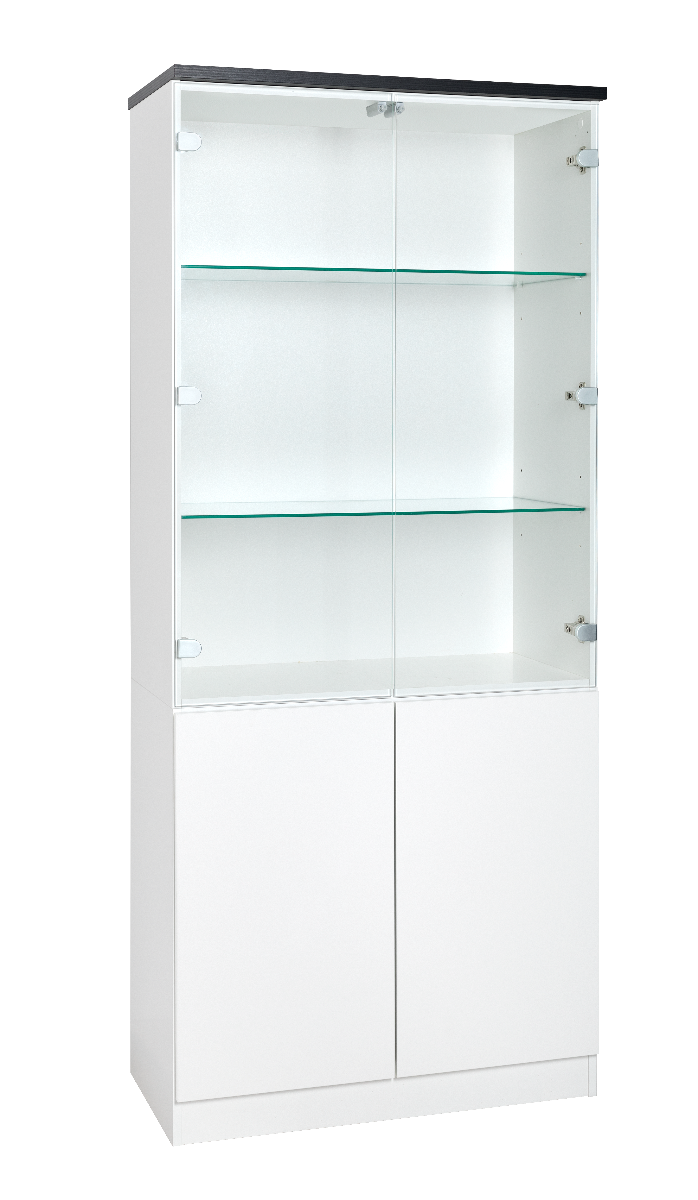 LM Ojala Lilja nro 7 + 17 vitriini, valkoinen runko