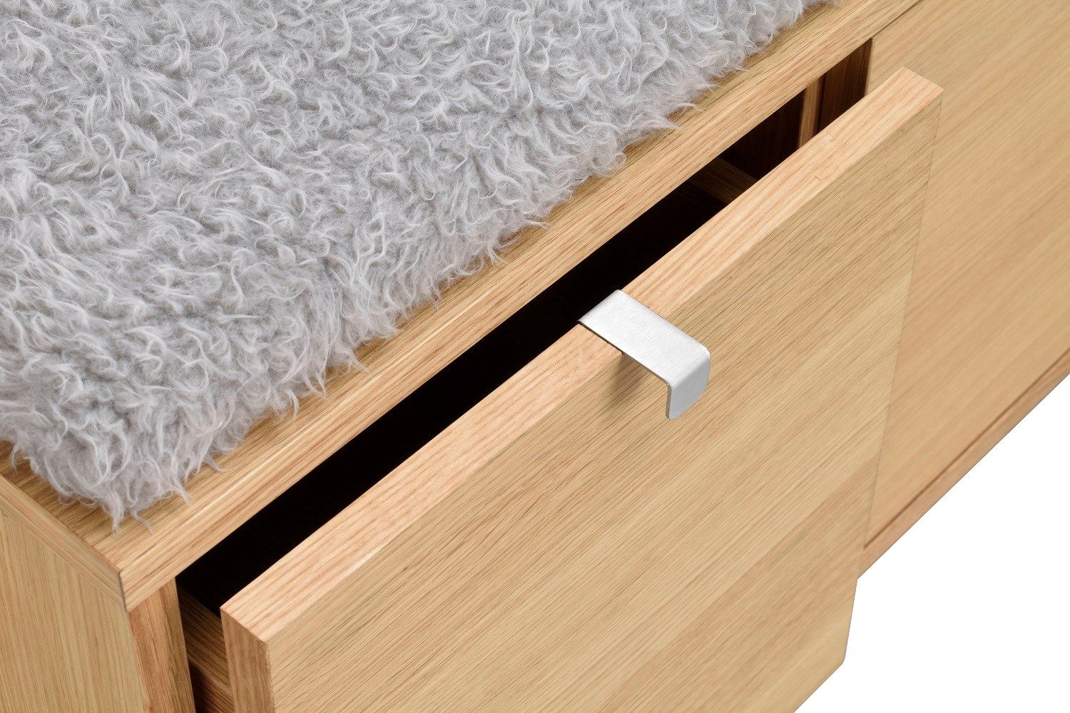 Rowico Confetti-istuinpenkki 2, öljytty tammi/talja