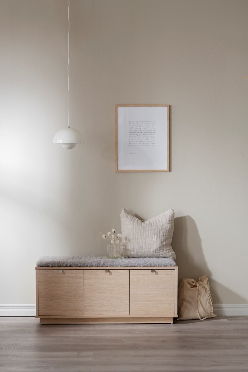 Rowico Confetti istuinpenkki 3, valkopesty/ talja