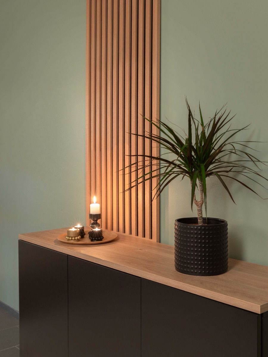 Sointu Sisustuspaneeli 150, tammi/musta