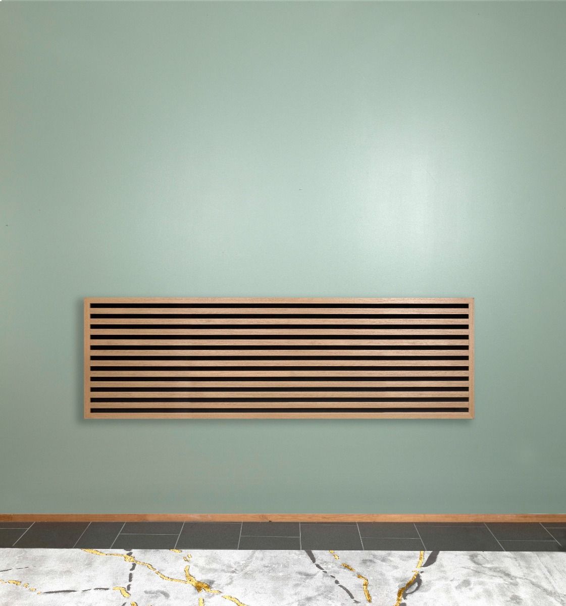 Sointu Sisustuspaneeli 200, tammi/musta