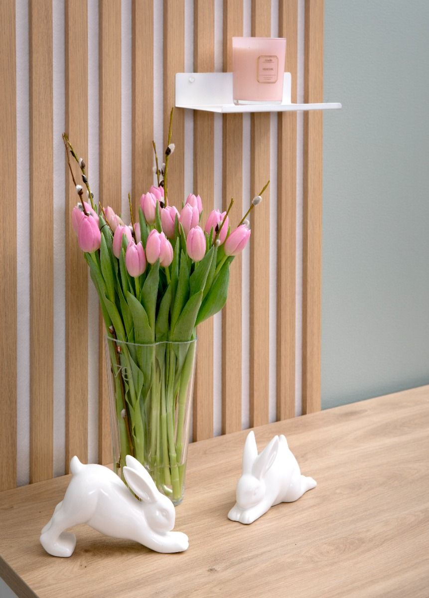 Sointu Sisustuspaneeli 200, tammi/valkoinen