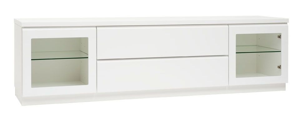 LM Ojala Line nro 17 tv-taso leveä, 2 lasiovea + umpilaatikot