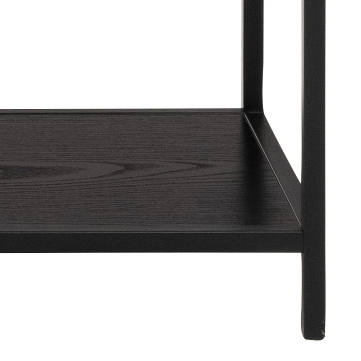 Seaford avohylly 8 musta 135x35x150 cm