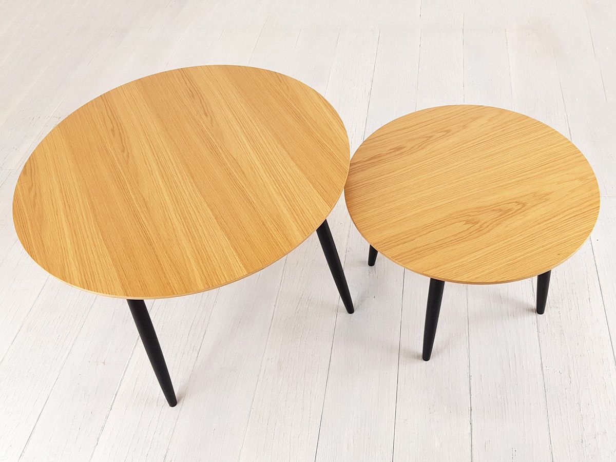 puulon 1960-sohvapöytä