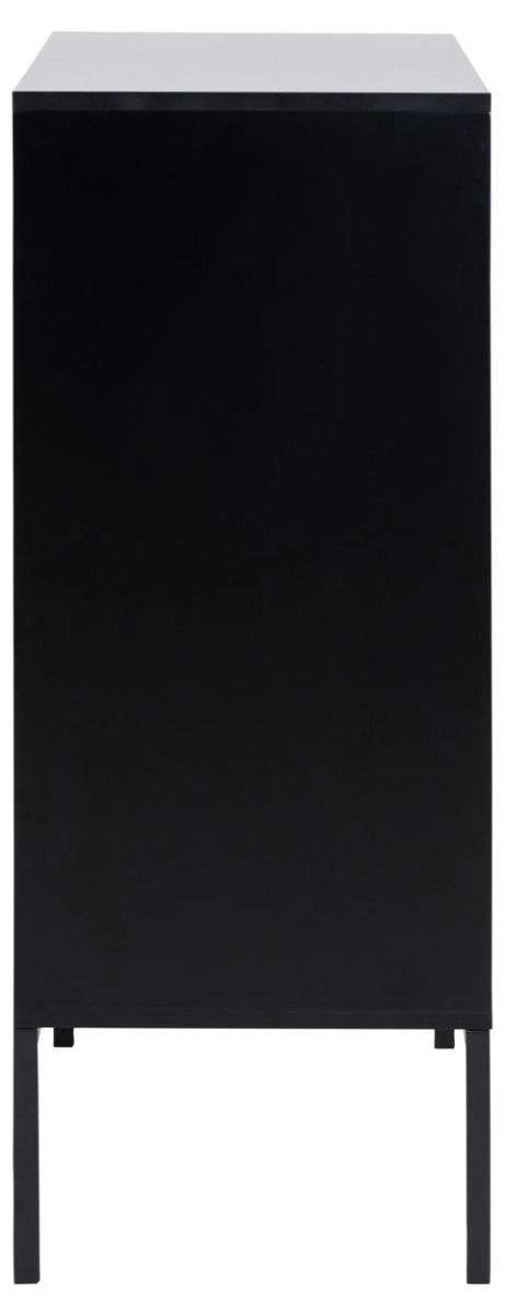 Seaford lipasto 1 tammi-musta 80x40x103 cm