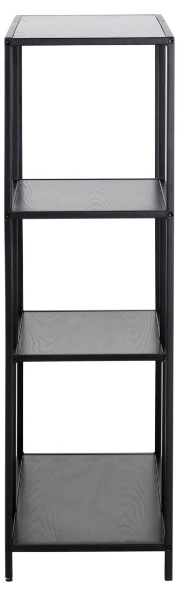 Seaford avohylly 3 musta 77x35x114 cm