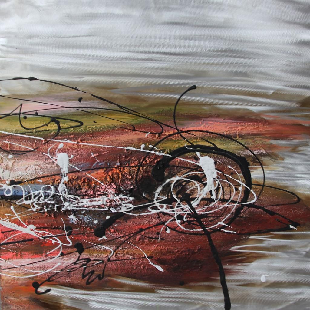 Canvastaulu 60x60, metallisävy