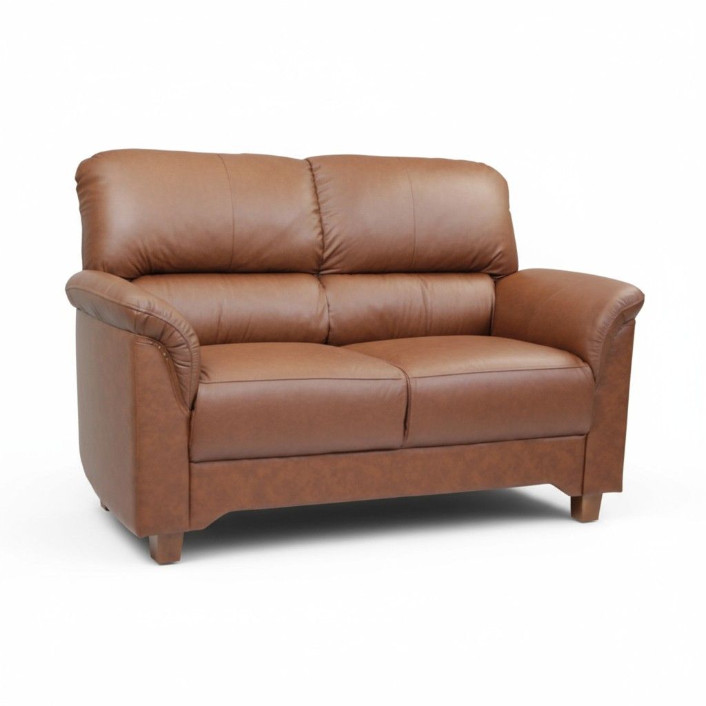 Unico Colibri 3+2 nahkasohvakalusto, ruskea