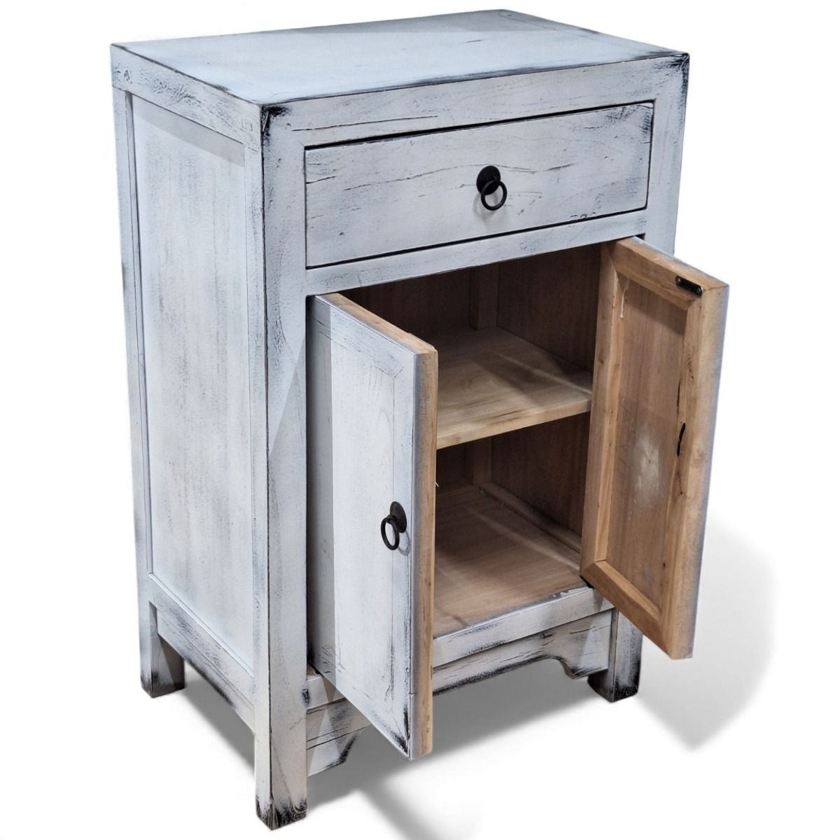 Provence lipastokaappi, vintagepuuta