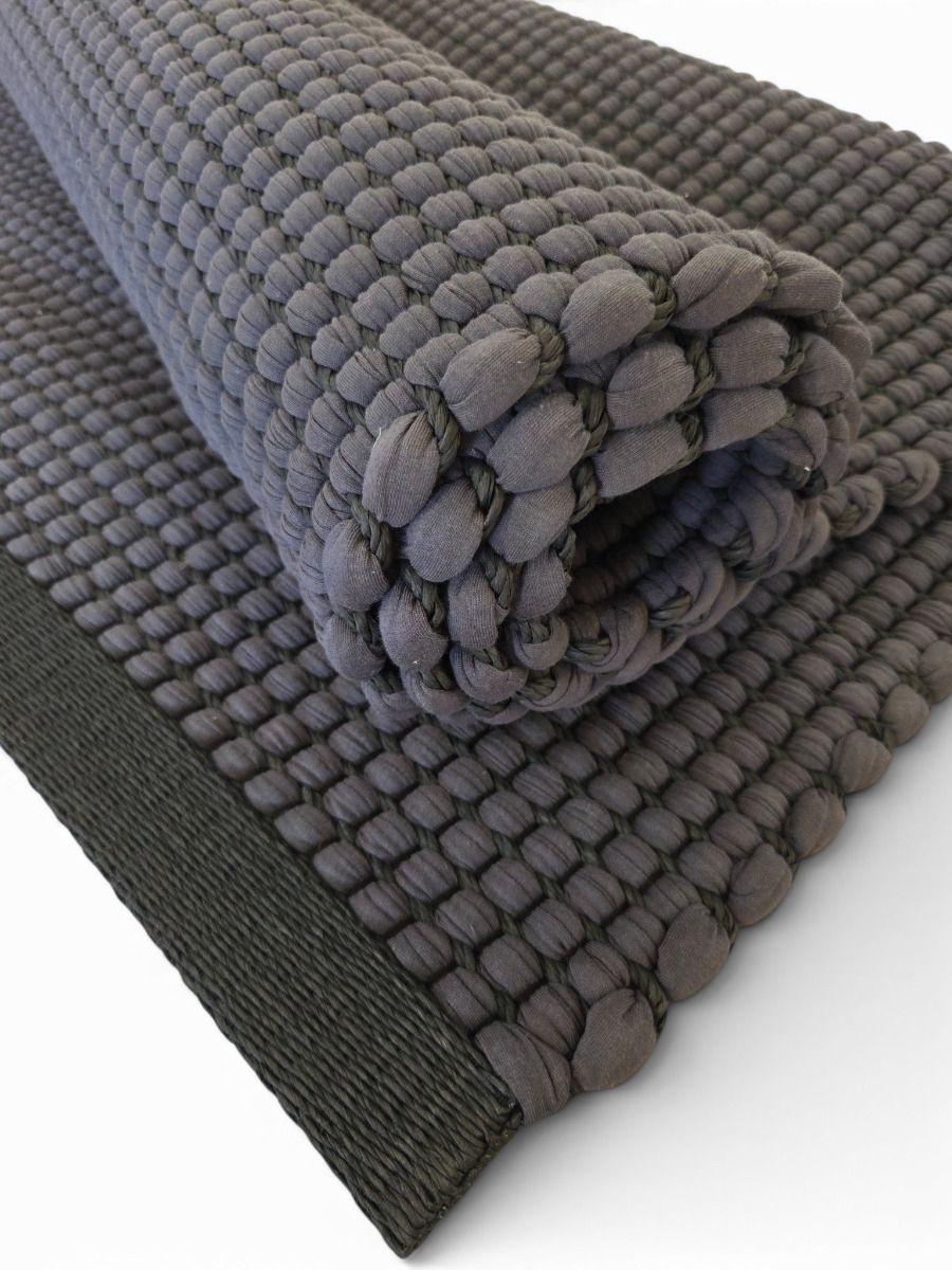 Hanna Korvela Duetto 3 matto, tummanharmaa, 160x230cm