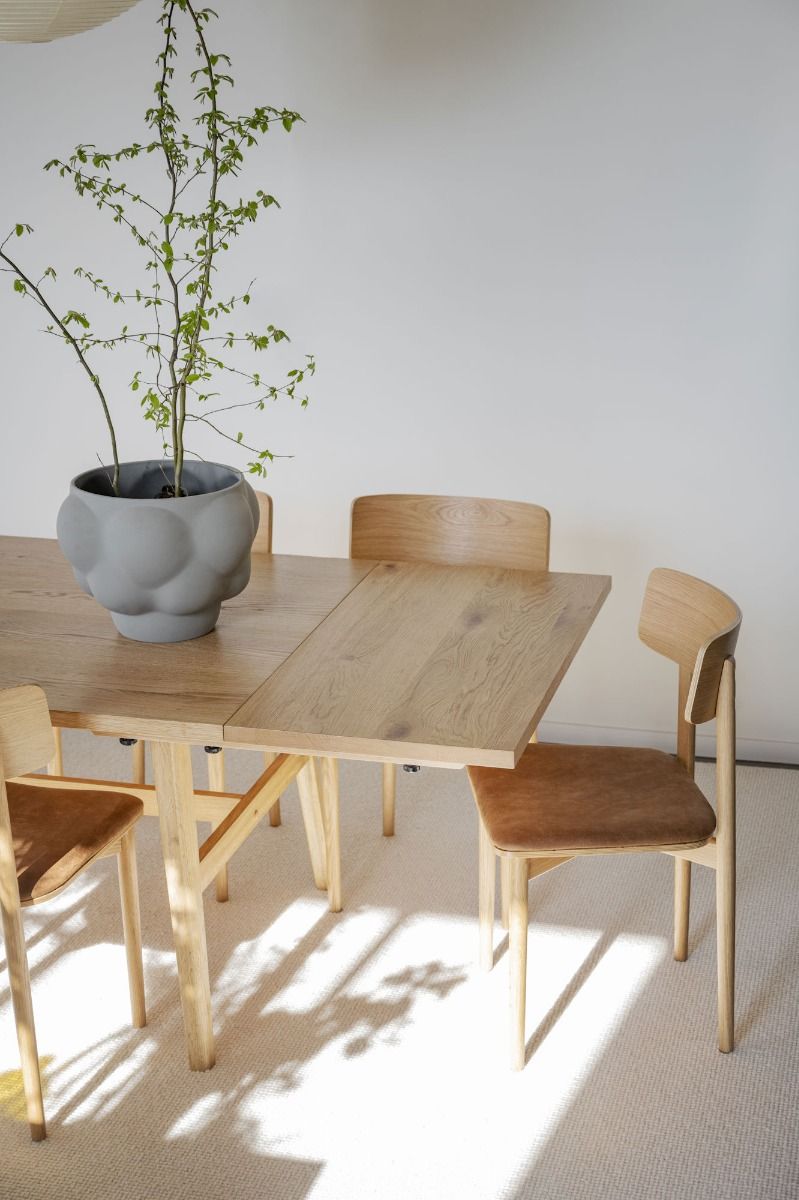 Rowico Plainfield ruokapöydän jatkopala, öljytty tammi