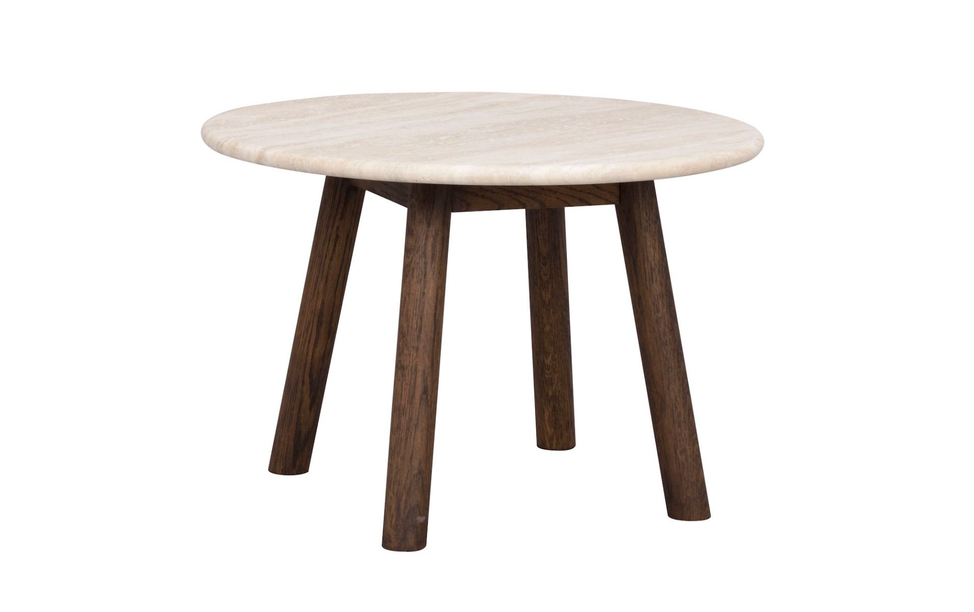 Rowico Taransay sohvapöytä Ø60cm, beige/ruskea