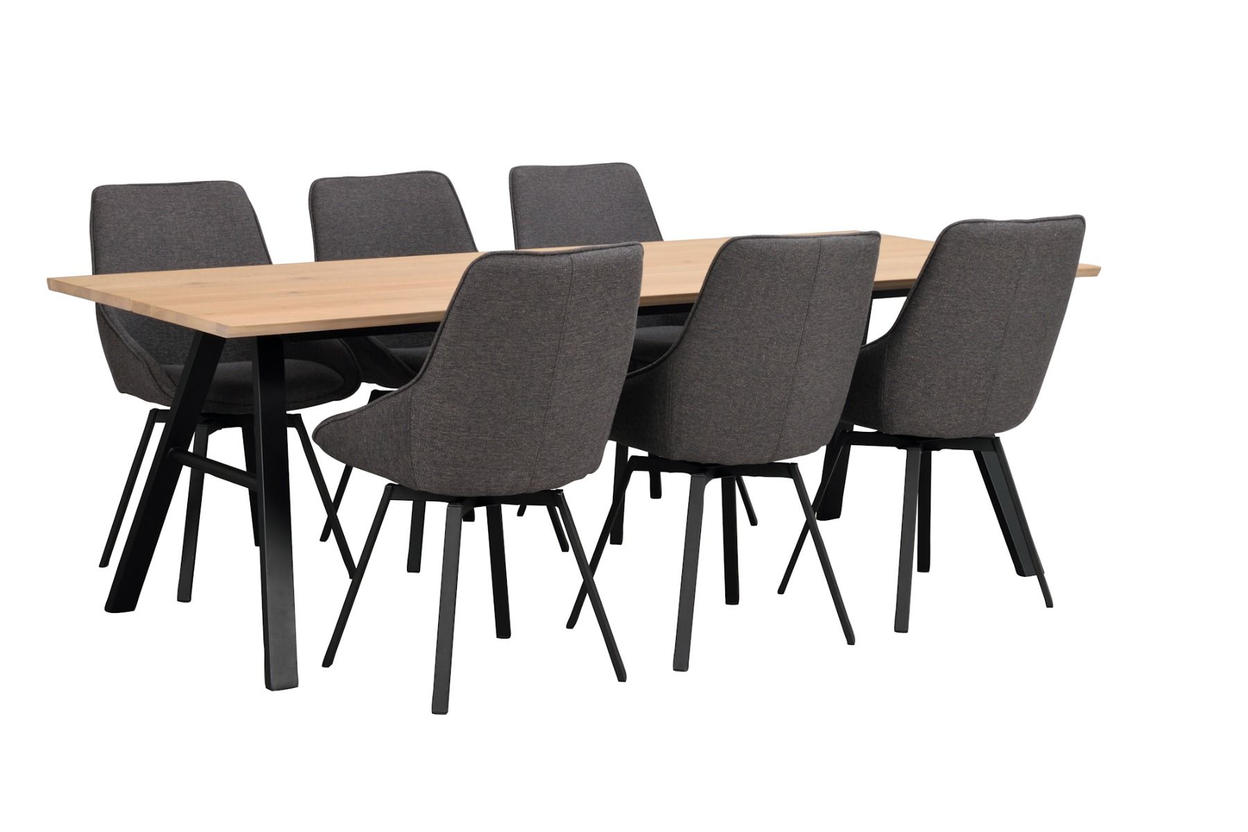 Rowico Brigham ruokapöytä 90x220cm, valkopesty