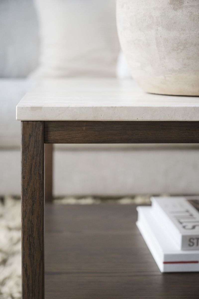 Rowico Orwel sohvapöytä, beige/ruskea