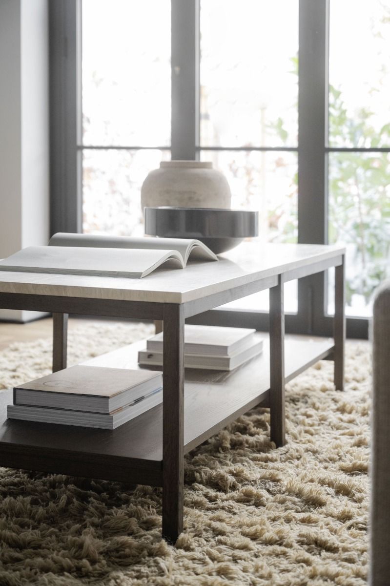 Rowico Orwel sohvapöytä, beige/ruskea