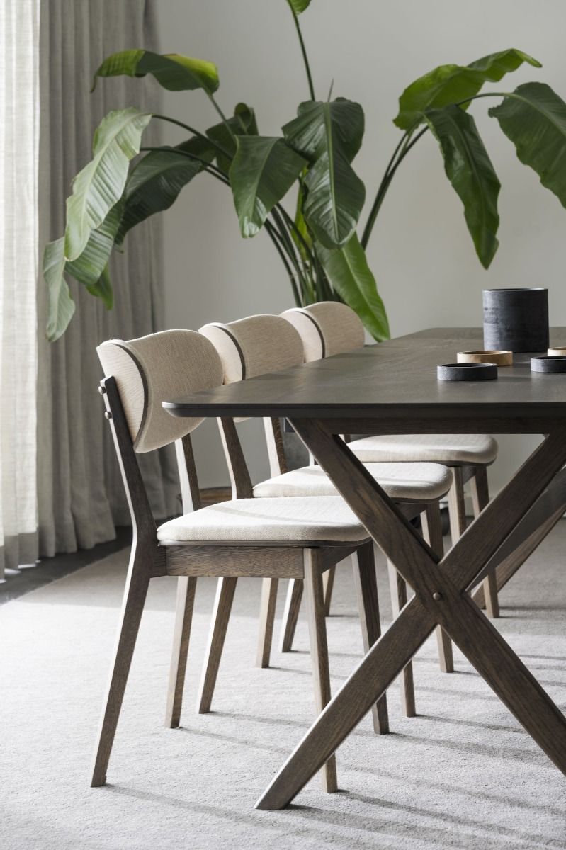 Rowico Kato tuoli ruskea/beige