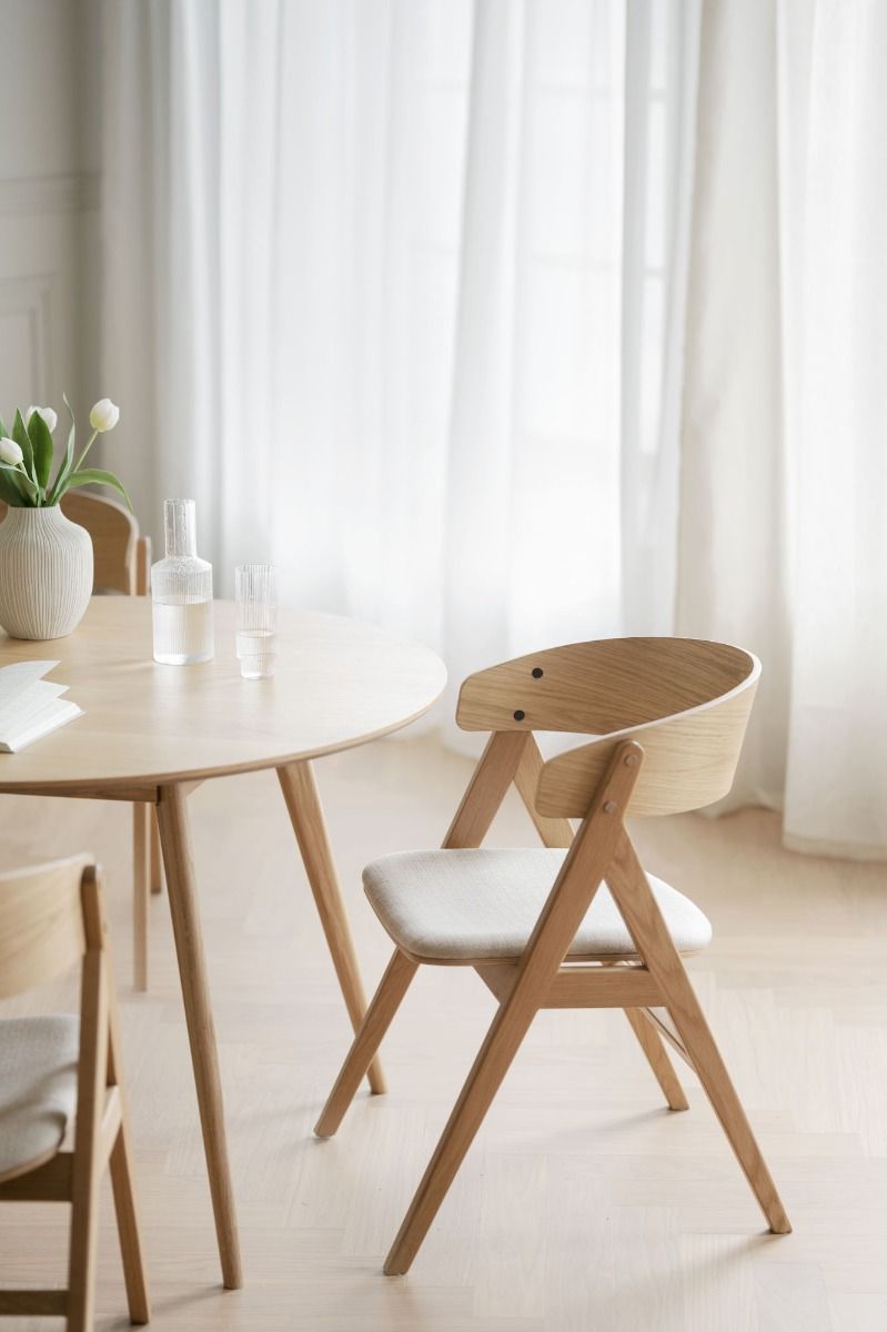 Rowico Waterton tuoli, tammi/beige