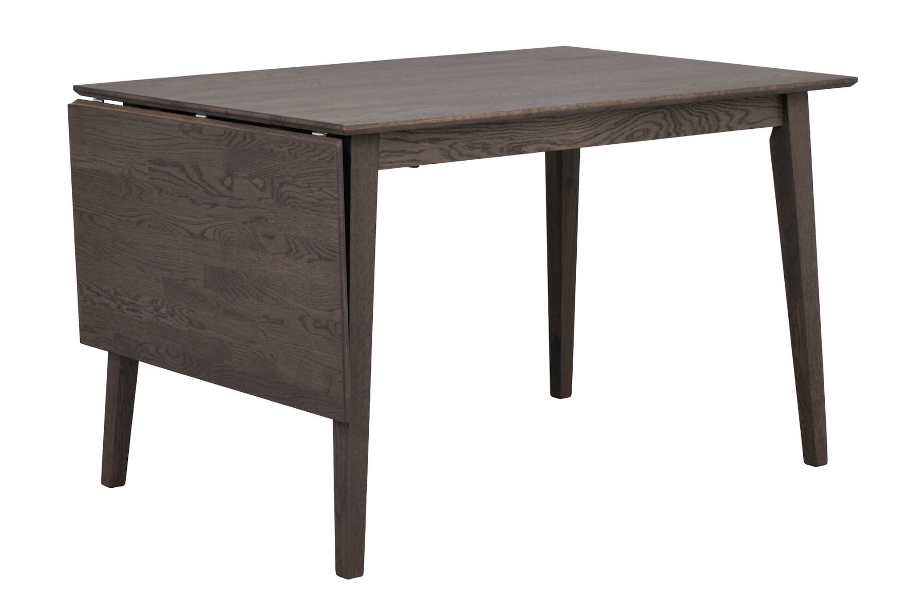 Rowico Filippa ruokapöytä klaffilla 120cm, tummanruskea