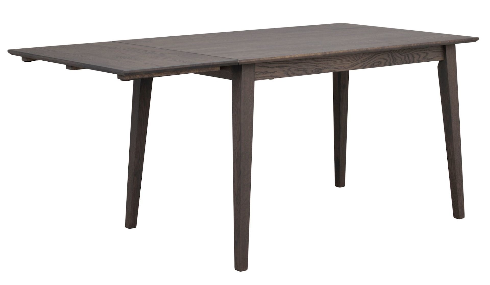 Rowico Filippa ruokapöytä klaffilla 120cm, tummanruskea