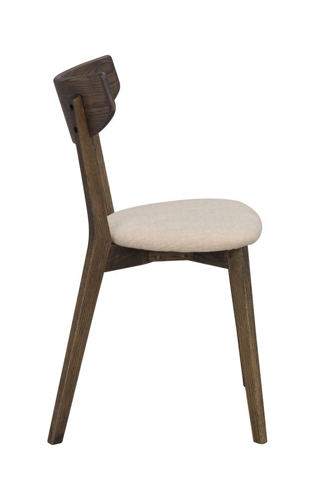 Rowico Ami tuoli, ruskea/beige kangas