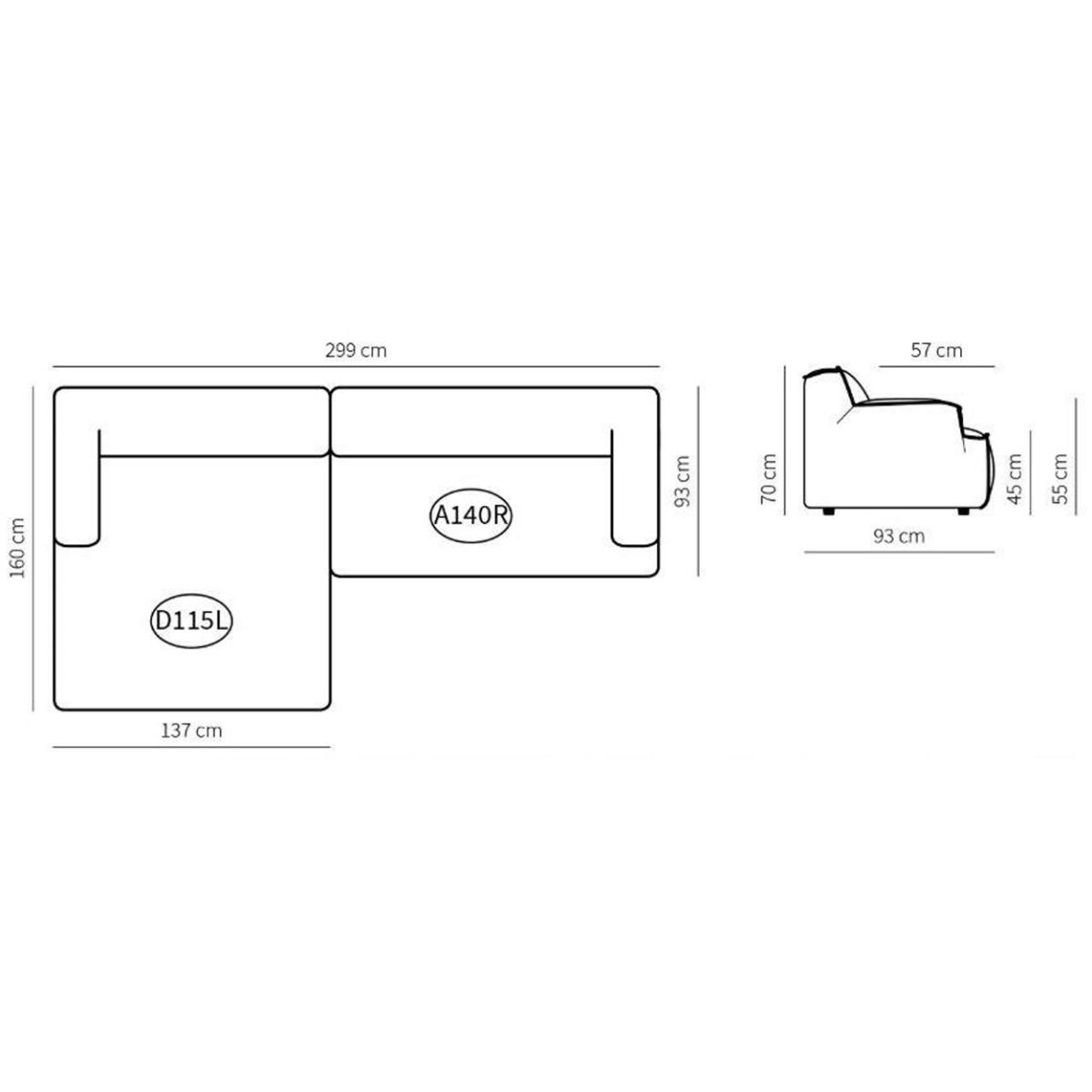 Neiser Wolfe divaanisohva
