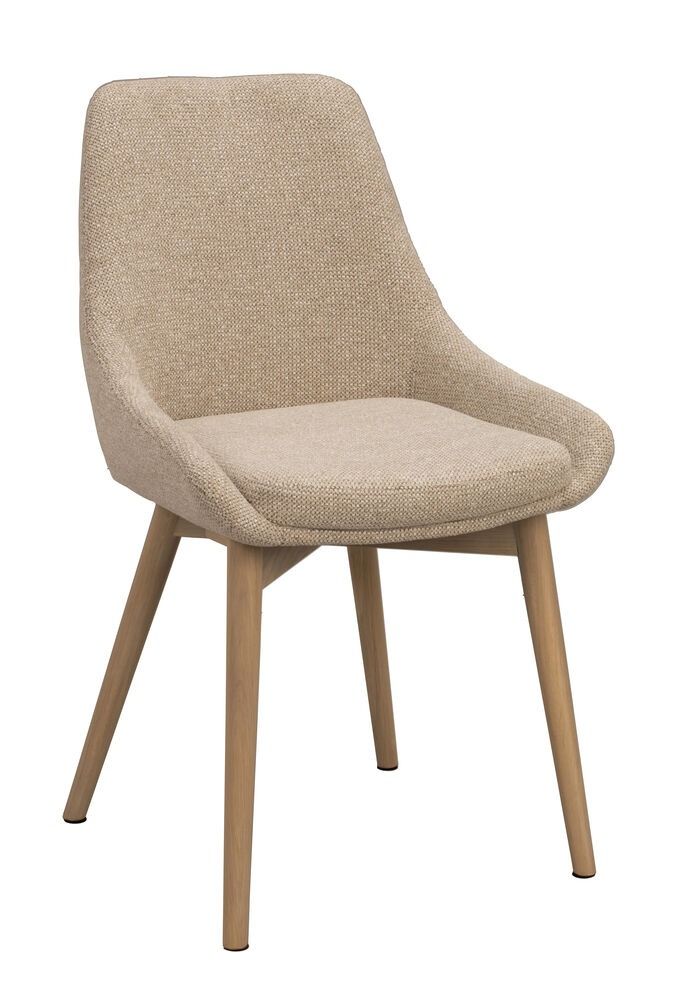 Rowico Denley tuoli, vaalea beige/valkopesty tammi