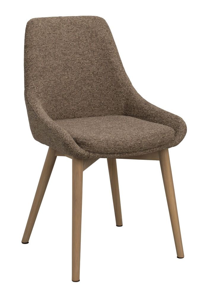 Rowico Denley tuoli, tumma beige/valkopesty tammi