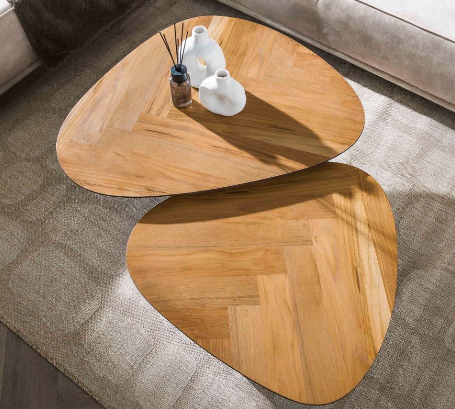 Amsterdam 2-osainen sohvapöytä, ääretön