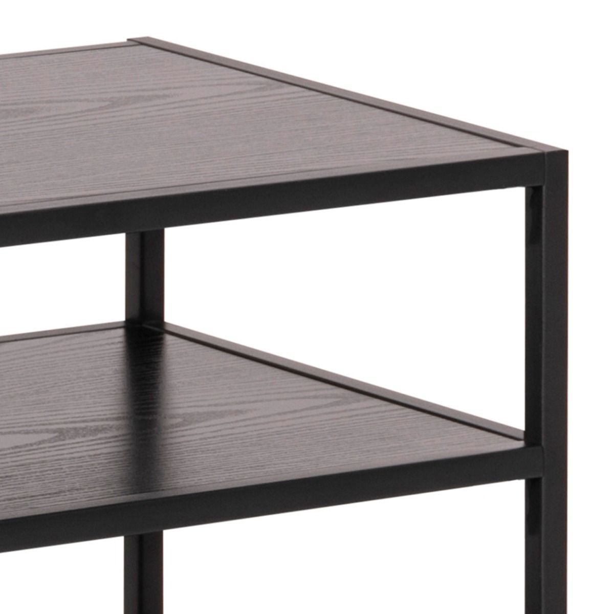 Seaford TV-taso 2 musta 120 cm