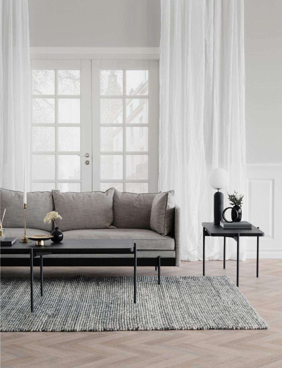 Rowico Shelton sohva 3-ist, harmaa