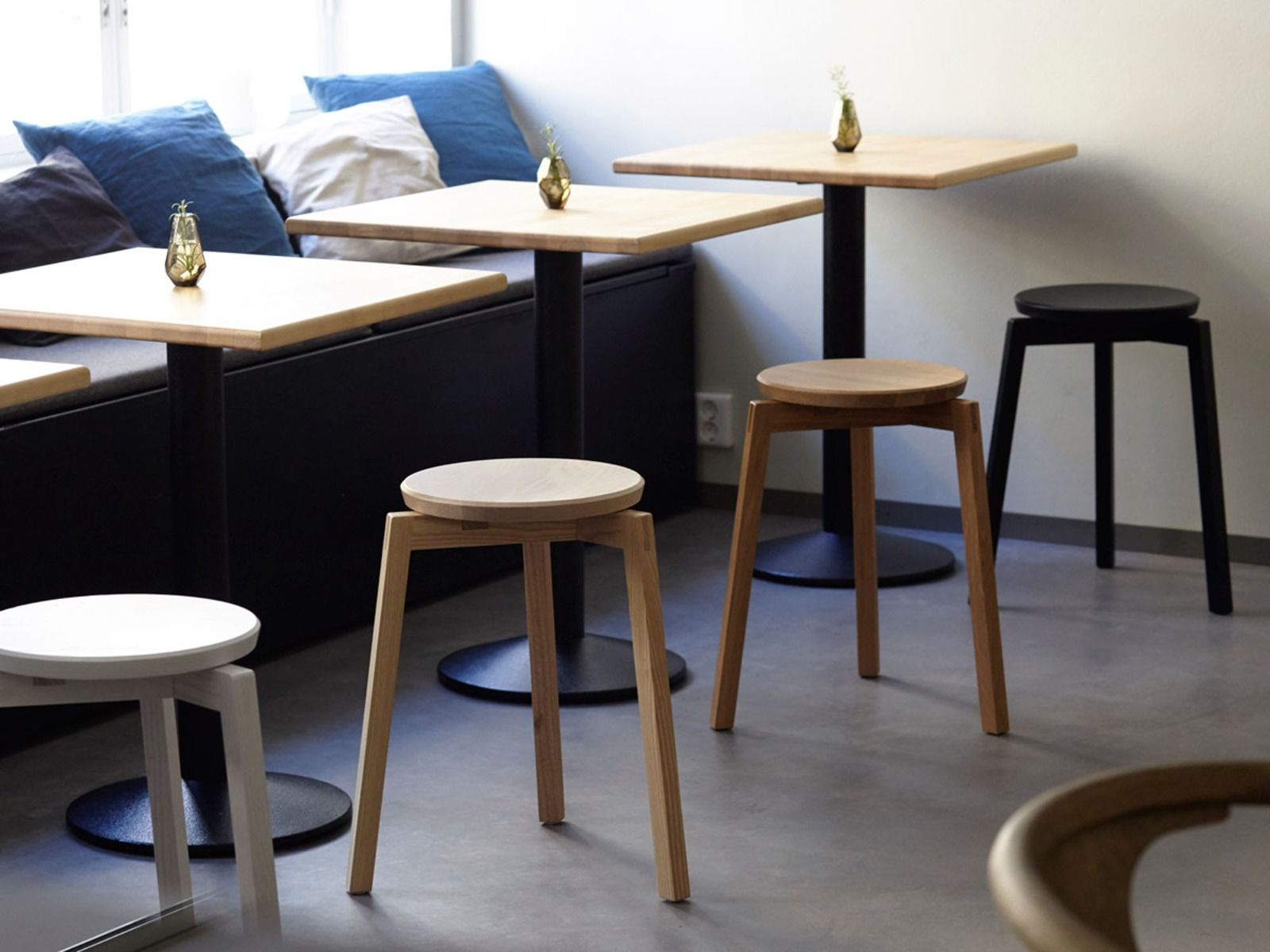 Puulon 3way jakkara, luonnonvärinen tammi, eri kokoja!