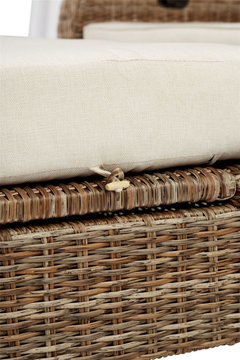 Vila lepovuode ulkokäyttöön, polyrottinki