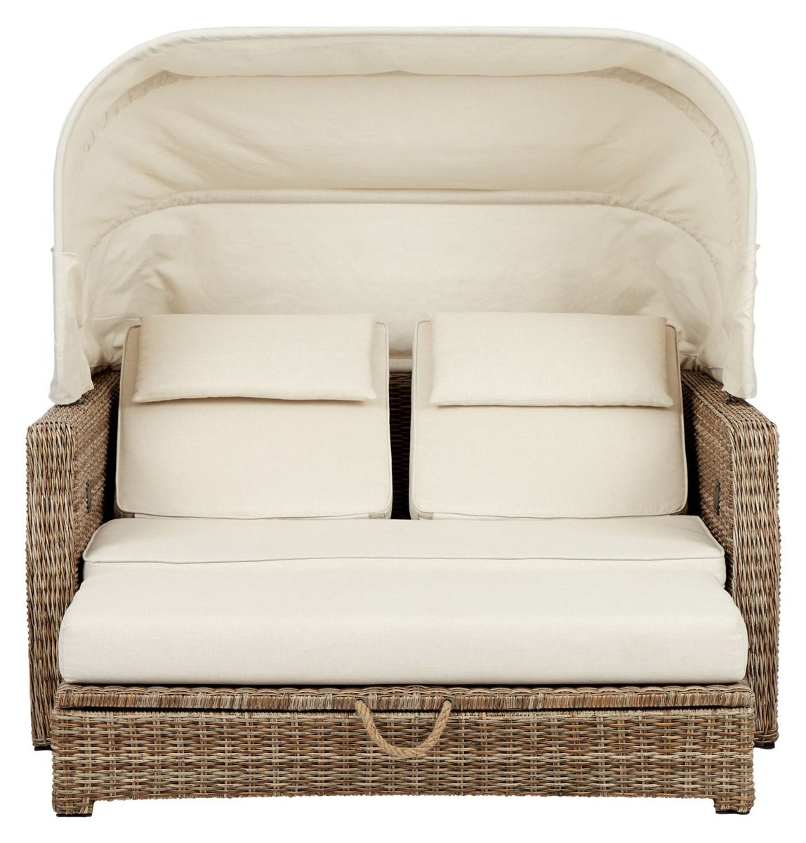 Vila lepovuode ulkokäyttöön, polyrottinki